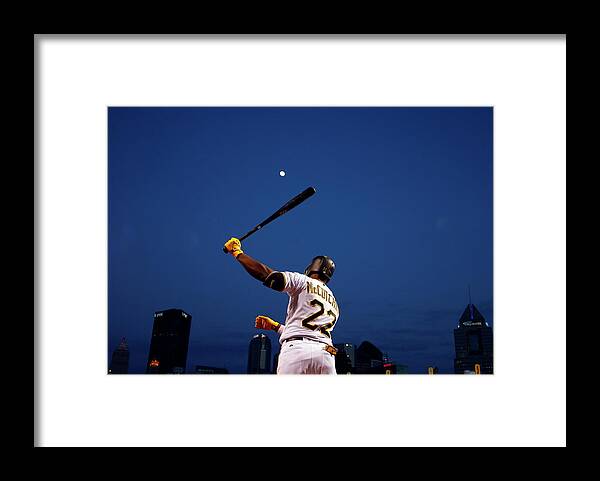 Andrew Mccutchen Framed Print featuring the photograph Andrew Mccutchen #1 by Justin K. Aller