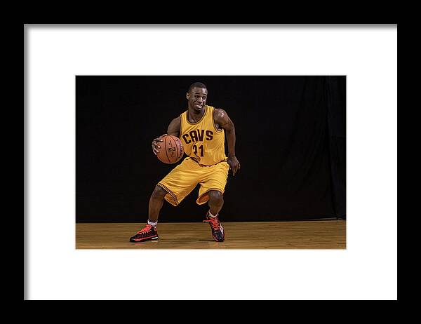 Nba Pro Basketball Framed Print featuring the photograph Andrew Wiggins by Nick Laham