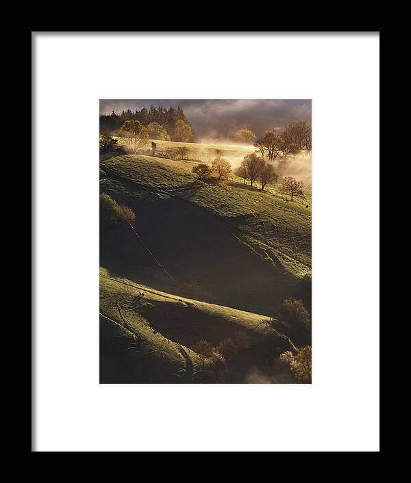 Countryside Framed Print featuring the photograph Aramaio #1 by Natura Argazkitan