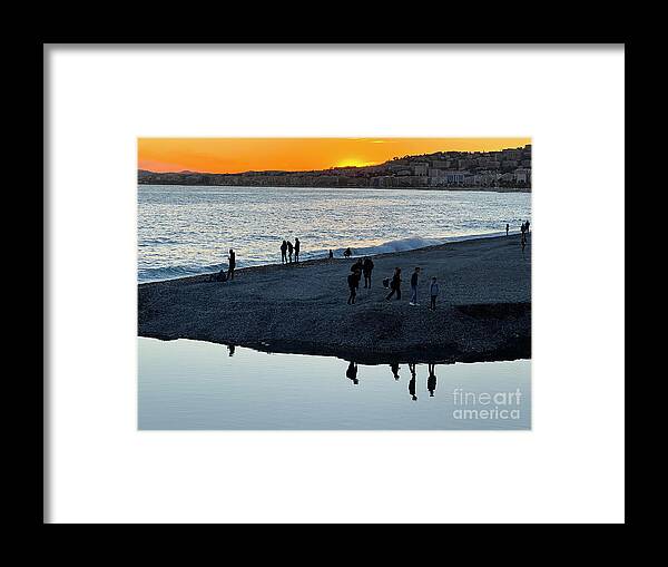 Beach Framed Print featuring the photograph At Peace #2 by Paula Guttilla