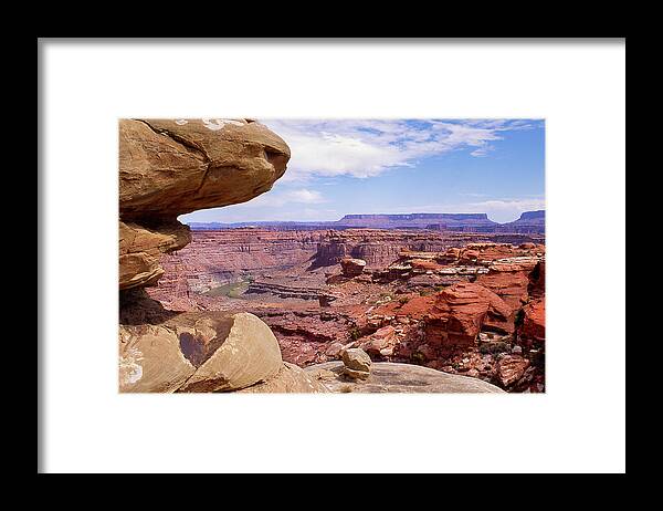 Desert Framed Print featuring the photograph Backroads Utah 5 #1 by Mike McGlothlen