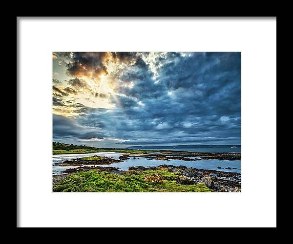 Andbc Framed Print featuring the photograph Ballymacormick Lagoons #1 by Martyn Boyd