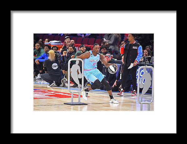 Nba Pro Basketball Framed Print featuring the photograph Bam Adebayo by Bill Baptist
