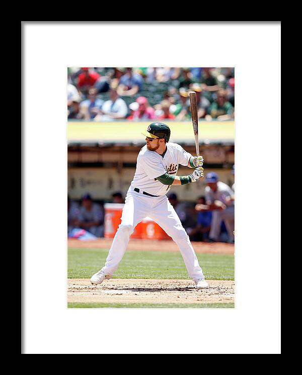 People Framed Print featuring the photograph Ben Zobrist by Ezra Shaw
