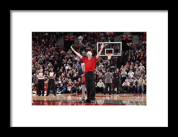 Nba Pro Basketball Framed Print featuring the photograph Bill Walton by Sam Forencich