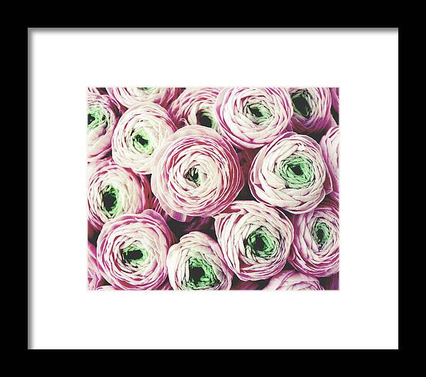 Flowers Framed Print featuring the photograph Bundle of Sweetness #1 by Lupen Grainne