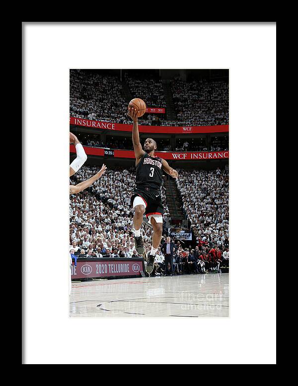 Playoffs Framed Print featuring the photograph Chris Paul by Melissa Majchrzak