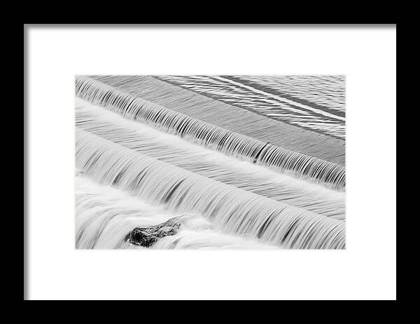 Croton Dam Framed Print featuring the photograph Croton Dam Details #1 by Susan Candelario