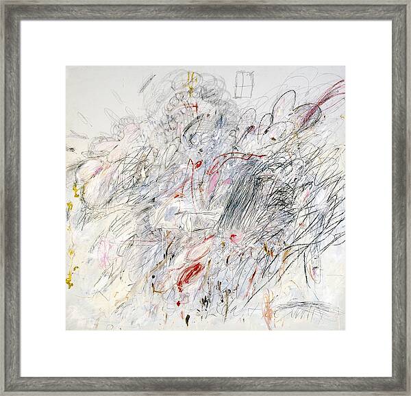 Cy Twombly, Leda and the Swan #1 Framed Print by Dan Hill
