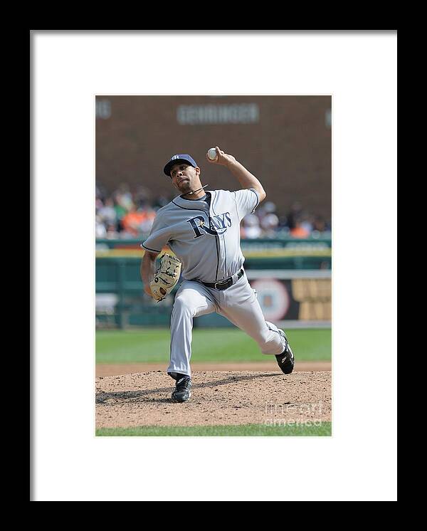 David Price Framed Print featuring the photograph David Price by Mark Cunningham