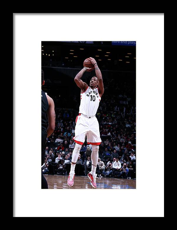 Nba Pro Basketball Framed Print featuring the photograph Demar Derozan by Nathaniel S. Butler