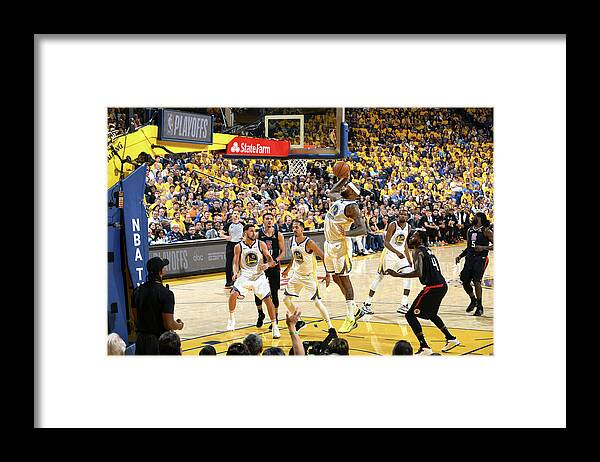 Playoffs Framed Print featuring the photograph Demarcus Cousins by Andrew D. Bernstein