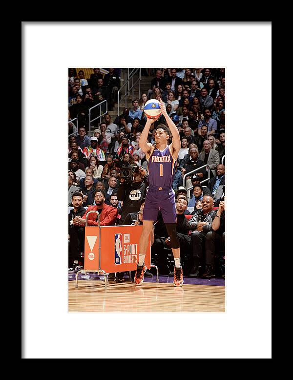 Event Framed Print featuring the photograph Devin Booker by Andrew D. Bernstein