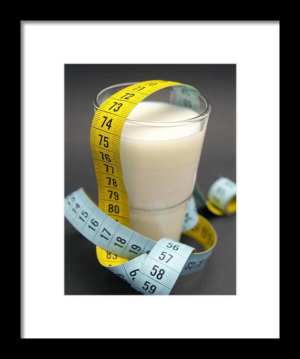 Symbolism Framed Print featuring the photograph Diet shake #1 by Michaela Begsteiger