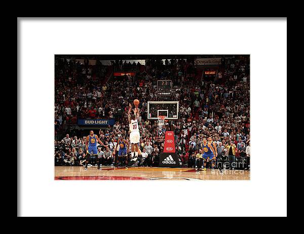 Nba Pro Basketball Framed Print featuring the photograph Dion Waiters by Issac Baldizon