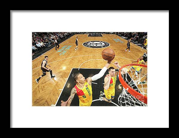 Nba Pro Basketball Framed Print featuring the photograph D.j. Wilson by Nathaniel S. Butler