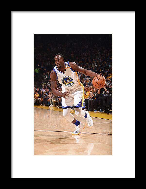 Nba Pro Basketball Framed Print featuring the photograph Draymond Green by Noah Graham