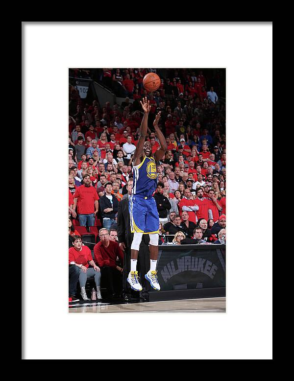 Nba Pro Basketball Framed Print featuring the photograph Draymond Green by Sam Forencich