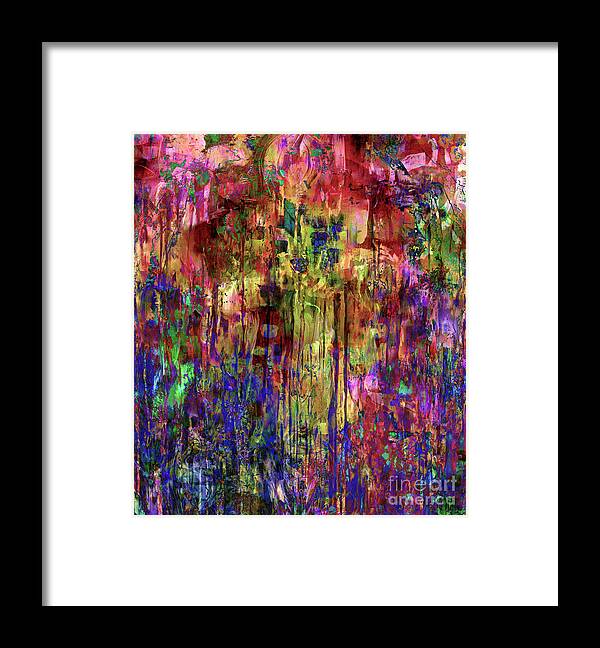 A-fine-art Framed Print featuring the painting Dreams Coming True #1 by Catalina Walker