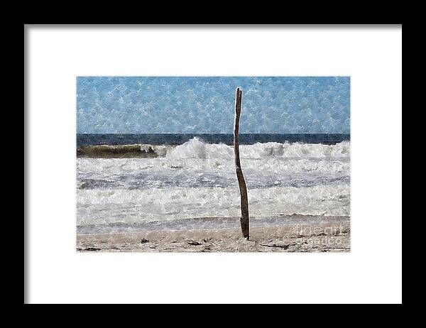 Driftwood Framed Print featuring the photograph Driftwood 2 by Katherine Erickson