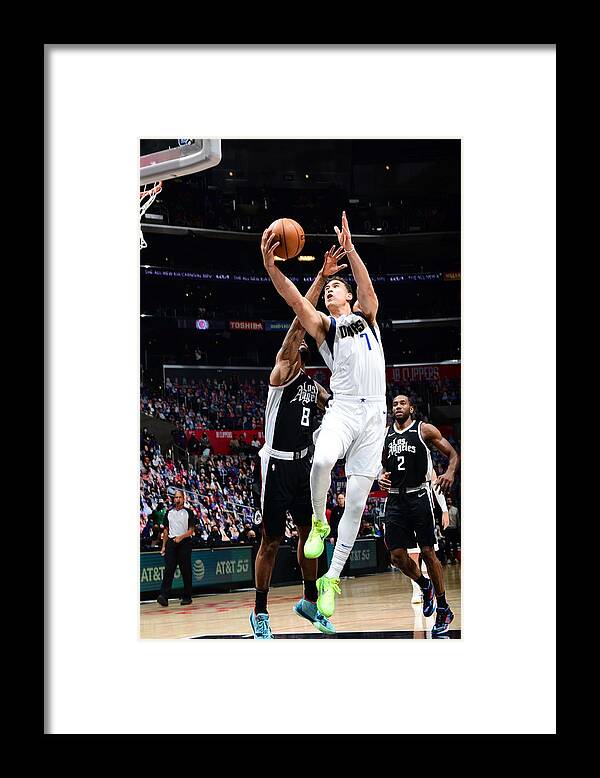 Dwight Powell Framed Print featuring the photograph Dwight Powell by Adam Pantozzi