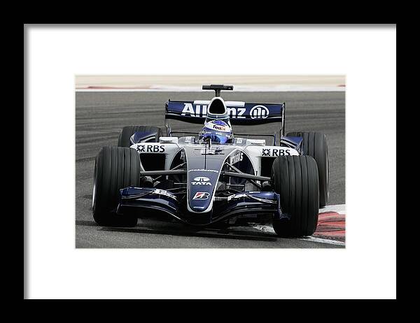 Event Framed Print featuring the photograph F1 Grand Prix of Bahrain: Qualifying #1 by Paul Gilham