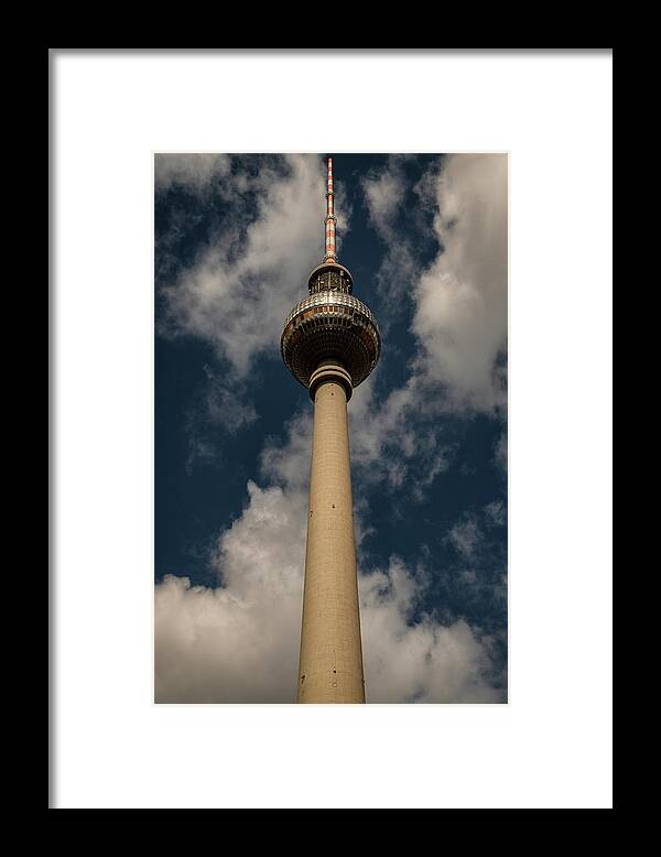 Berliner Framed Print featuring the photograph Fernsehturm, Berlin #6 by Pablo Lopez