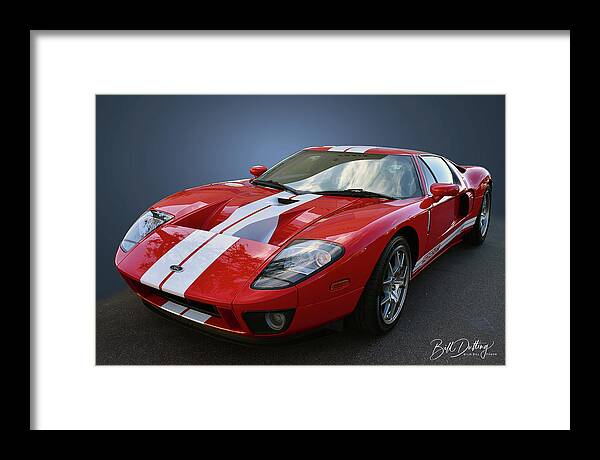 Ford Framed Print featuring the photograph Ford GT #1 by Bill Dutting