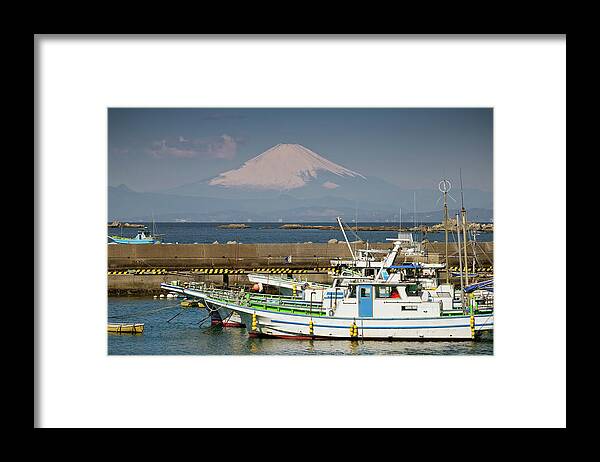 Fuji-san Framed Print featuring the photograph Fuji 13 #1 by Bill Chizek