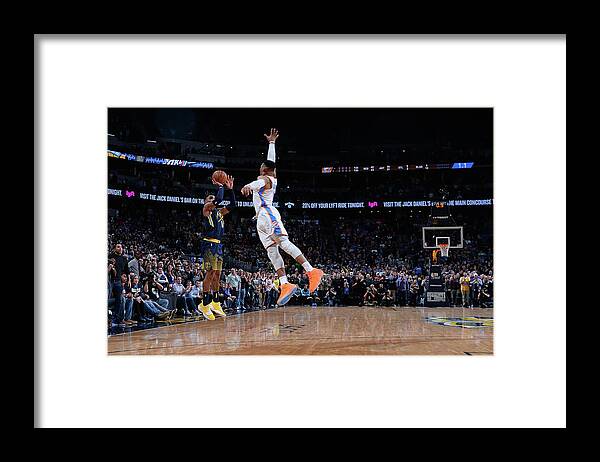 Nba Pro Basketball Framed Print featuring the photograph Gary Harris by Bart Young