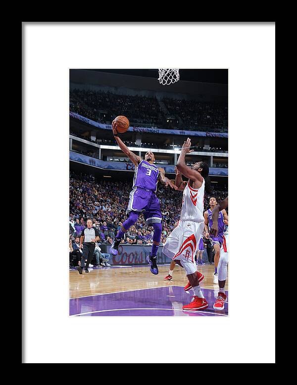 George Hill Framed Print featuring the photograph George Hill #1 by Rocky Widner