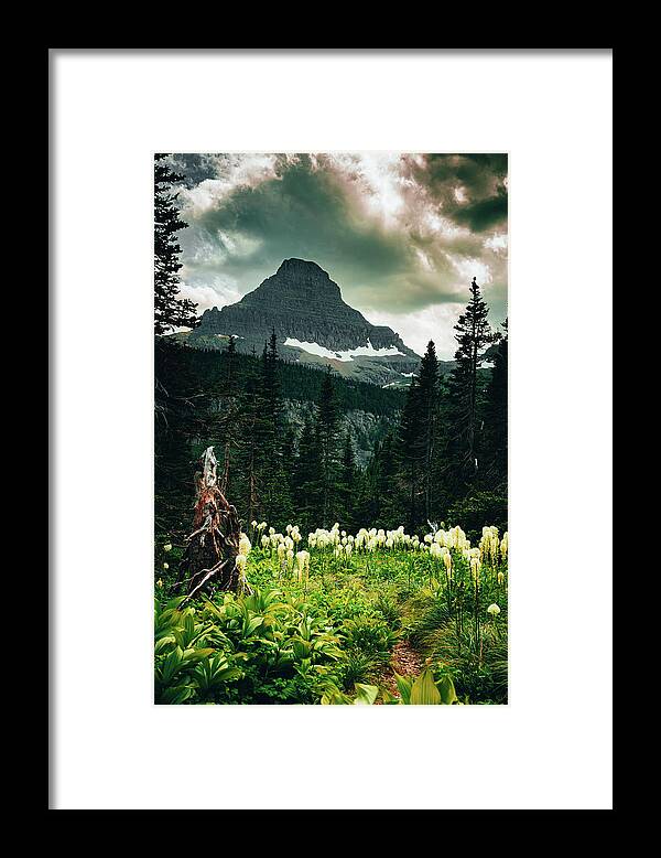 Glacier Framed Print featuring the photograph Glacier National Park #1 by Brian Venghous