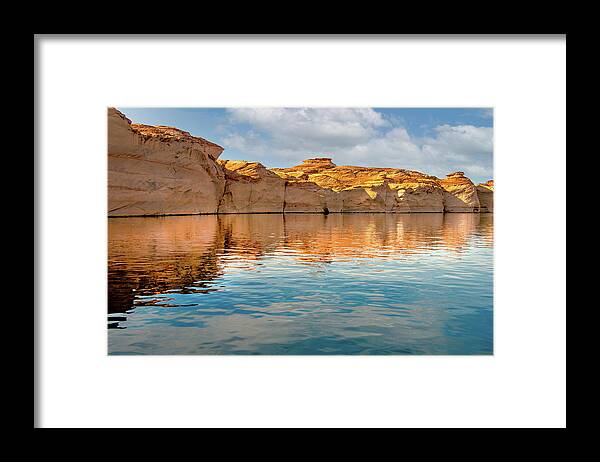 Arizona Framed Print featuring the photograph Glen Canyon by Jerry Cahill