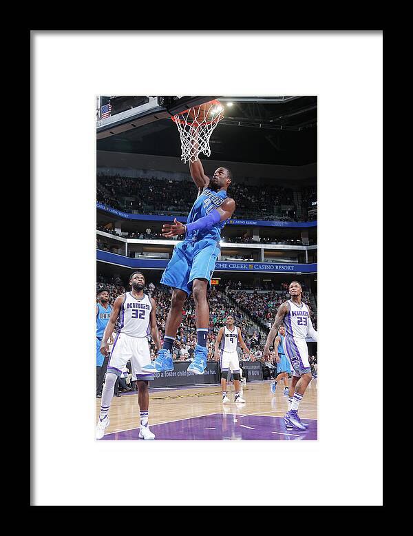 Nba Pro Basketball Framed Print featuring the photograph Harrison Barnes by Rocky Widner