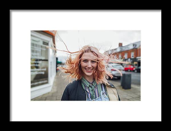 Newcastle-upon-tyne Framed Print featuring the photograph Having Fun Outdoors #1 by SolStock