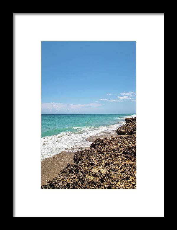 Beach Framed Print featuring the photograph Hutchinson Island, Florida #1 by Dart Humeston