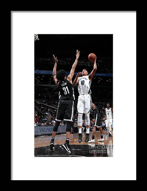 Nba Pro Basketball Framed Print featuring the photograph Ivan Rabb by Joe Murphy