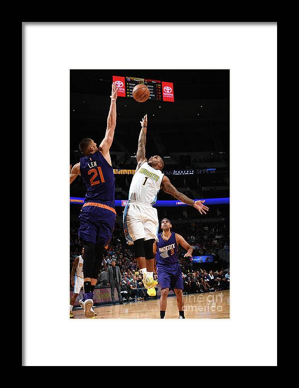 Nba Pro Basketball Framed Print featuring the photograph Jameer Nelson by Garrett Ellwood