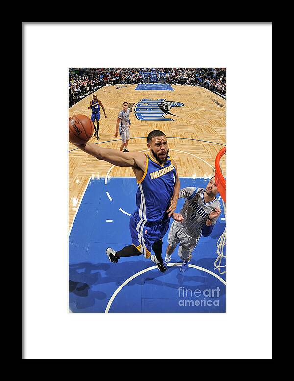 Javale Mcgee Framed Print featuring the photograph Javale Mcgee #1 by Fernando Medina