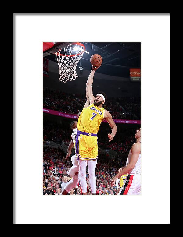 Javale Mcgee Framed Print featuring the photograph Javale Mcgee by Sam Forencich