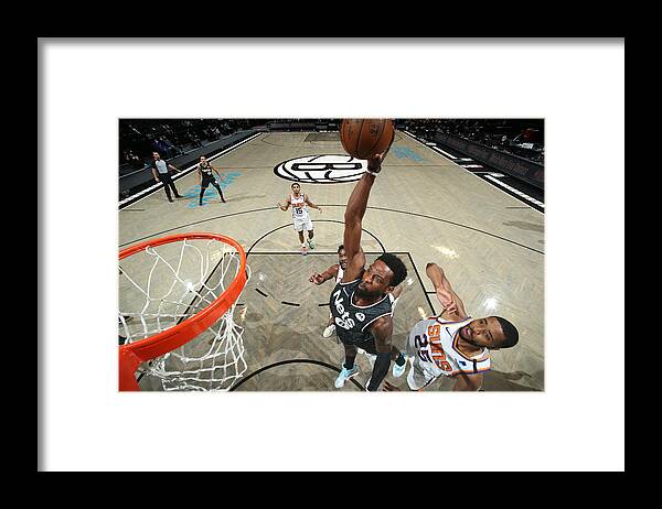Nba Pro Basketball Framed Print featuring the photograph Jeff Green by Nathaniel S. Butler