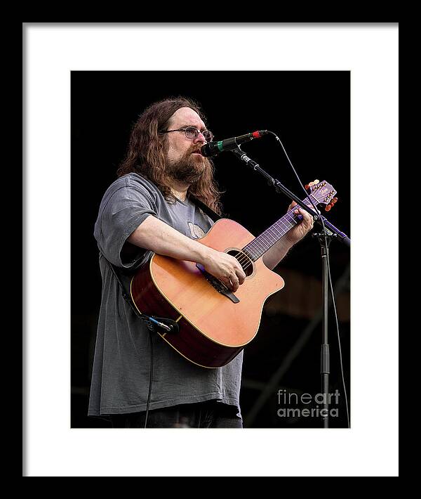 2013 Framed Print featuring the photograph Jeff Mattson with Dark Star Orchestra #1 by David Oppenheimer