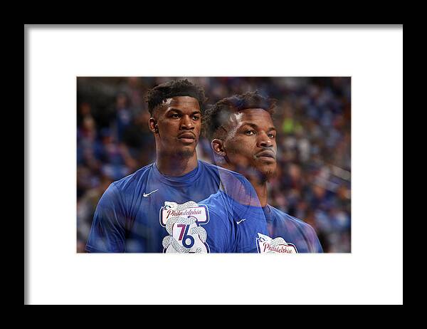 Jimmy Butler Framed Print featuring the photograph Jimmy Butler by David Dow