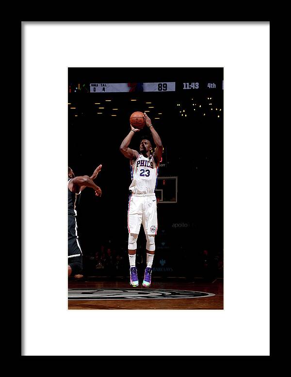Nba Pro Basketball Framed Print featuring the photograph Jimmy Butler by Nathaniel S. Butler