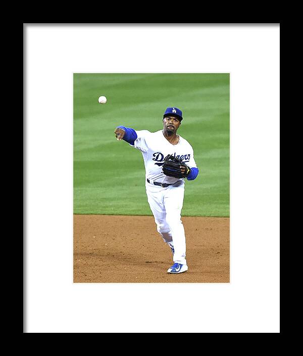 People Framed Print featuring the photograph Jimmy Rollins by Harry How