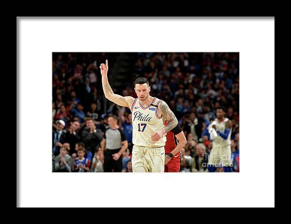 Jj Redick Framed Print featuring the photograph J.j. Redick by David Dow