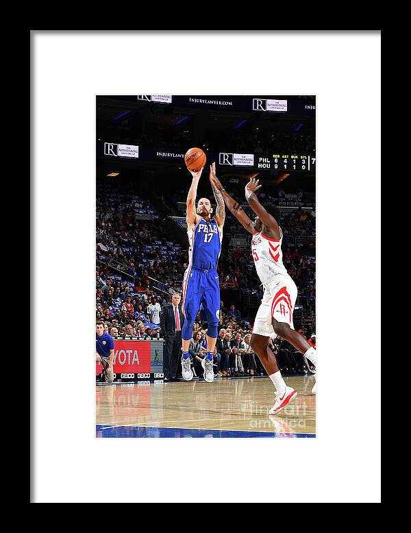 Nba Pro Basketball Framed Print featuring the photograph J.j. Redick by Jesse D. Garrabrant