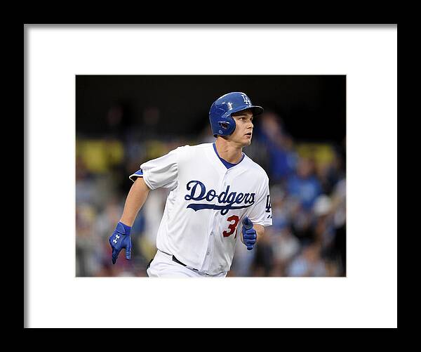 People Framed Print featuring the photograph Joc Pederson by Harry How
