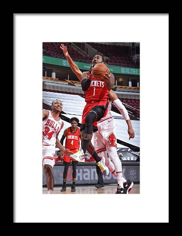 Nba Pro Basketball Framed Print featuring the photograph John Wall by Randy Belice