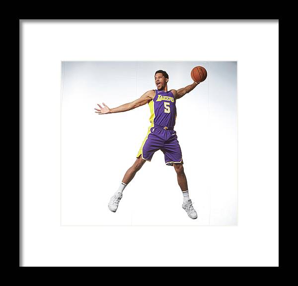 Nba Pro Basketball Framed Print featuring the photograph Josh Hart by Nathaniel S. Butler